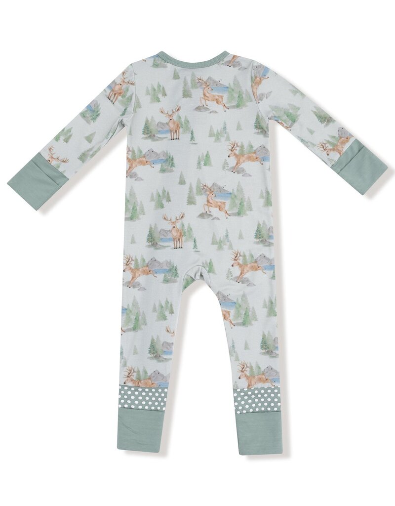Angel Dear Buck Deer 2 Way Zipper Romper