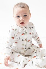 Angel Dear Little Farm 2 Way Zipper Footie