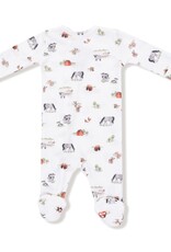 Angel Dear Little Farm 2 Way Zipper Footie