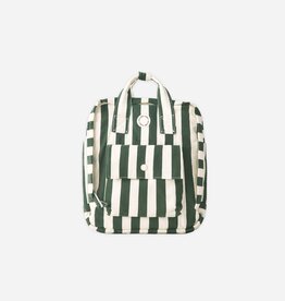 Rylee + Cru Inc. MINI BACKPACK GREEN STRIPE