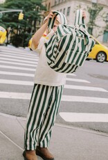Rylee + Cru Inc. MINI BACKPACK GREEN STRIPE