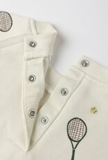 Rylee + Cru Inc. RAGLAN JUMPSUIT TENNIS