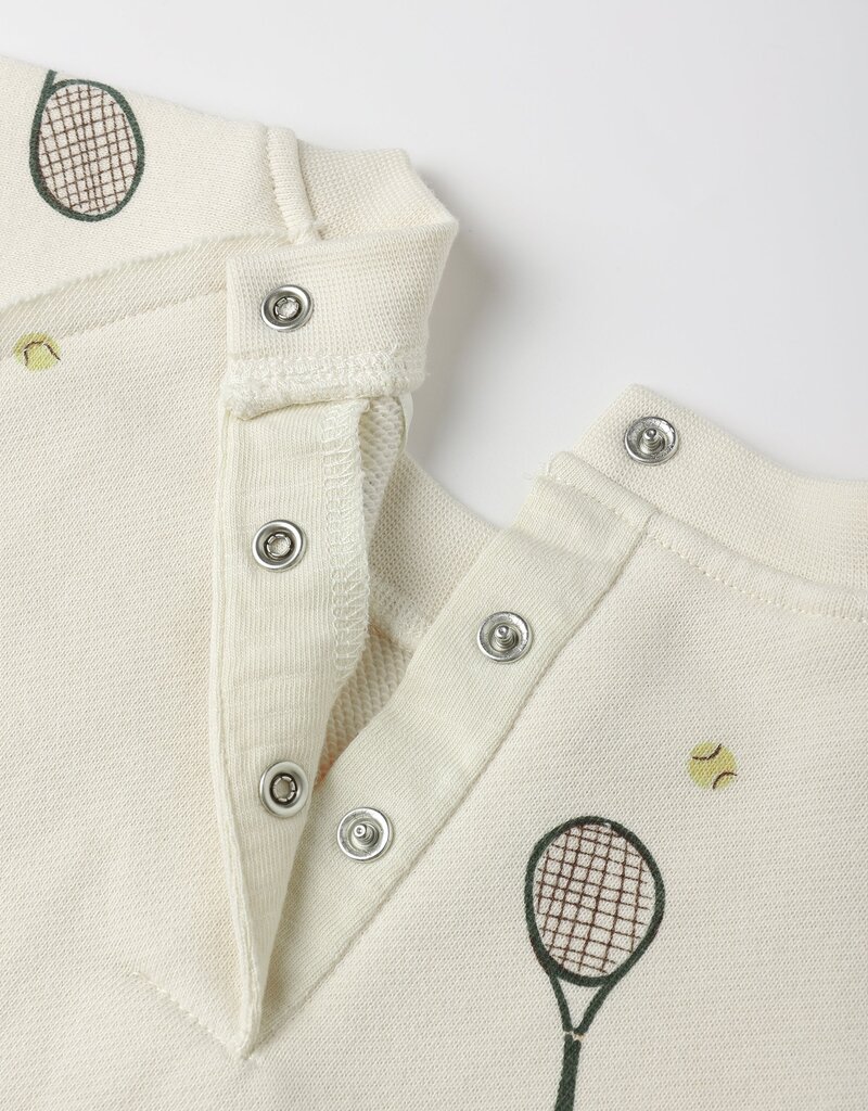 Rylee + Cru Inc. RAGLAN JUMPSUIT TENNIS