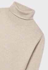 Mayoral Knit Turtleneck Sand