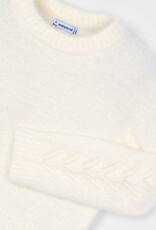 Mayoral Cream Soft Sweater