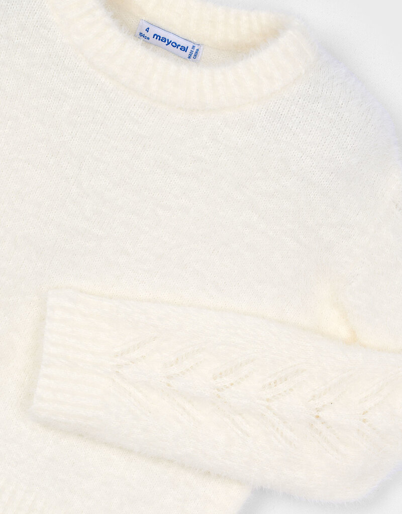 Mayoral Cream Soft Sweater