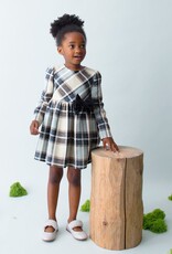 Mayoral Navy Plaid Dress