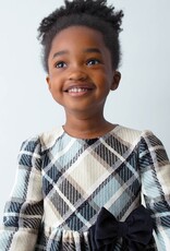 Mayoral Navy Plaid Dress