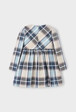 Mayoral Navy Plaid Dress