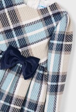 Mayoral Navy Plaid Dress