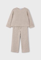 Mayoral Knit Pant Set Toffee