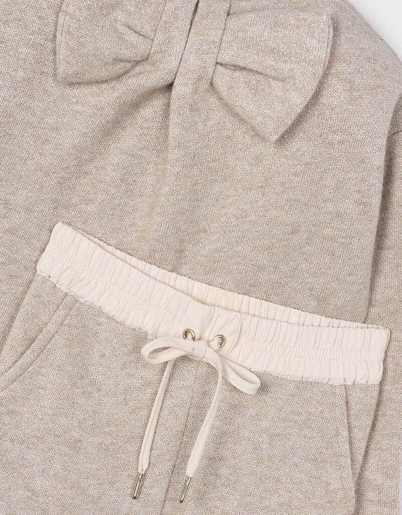 Mayoral Knit Pant Set Toffee