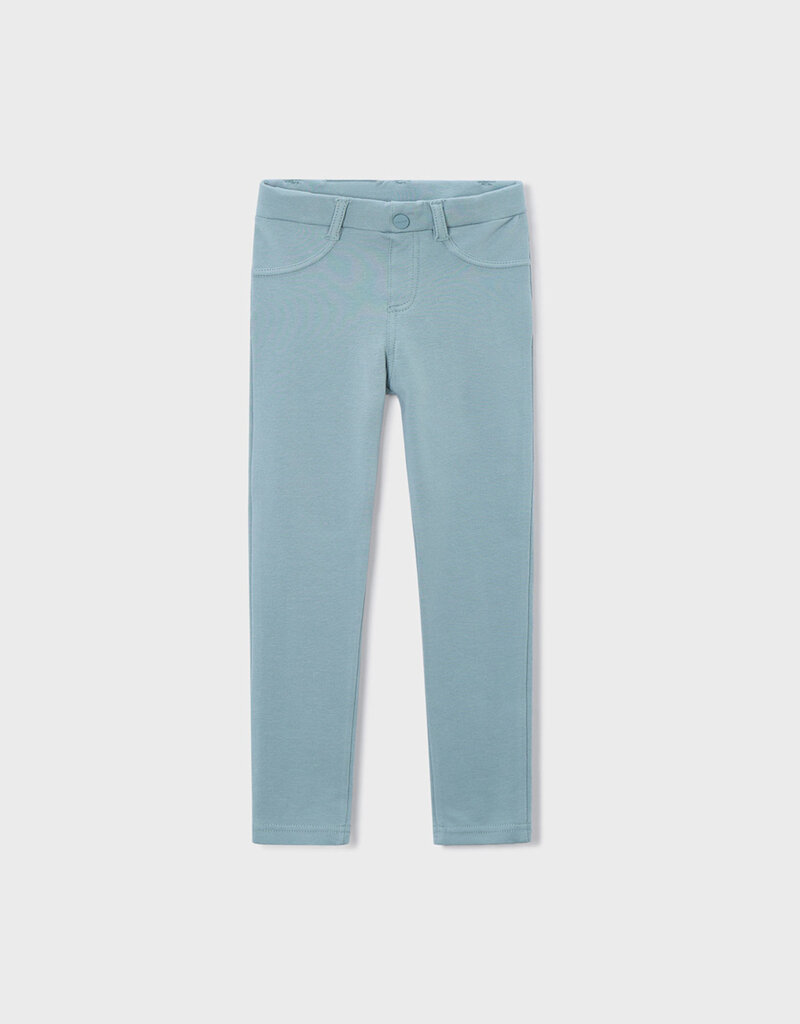 Mayoral Girls Sage Fleece Basic Pants