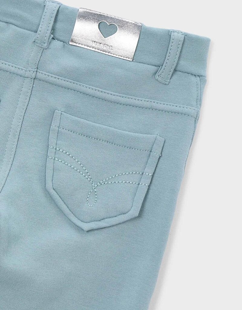 Mayoral Girls Sage Fleece Basic Pants