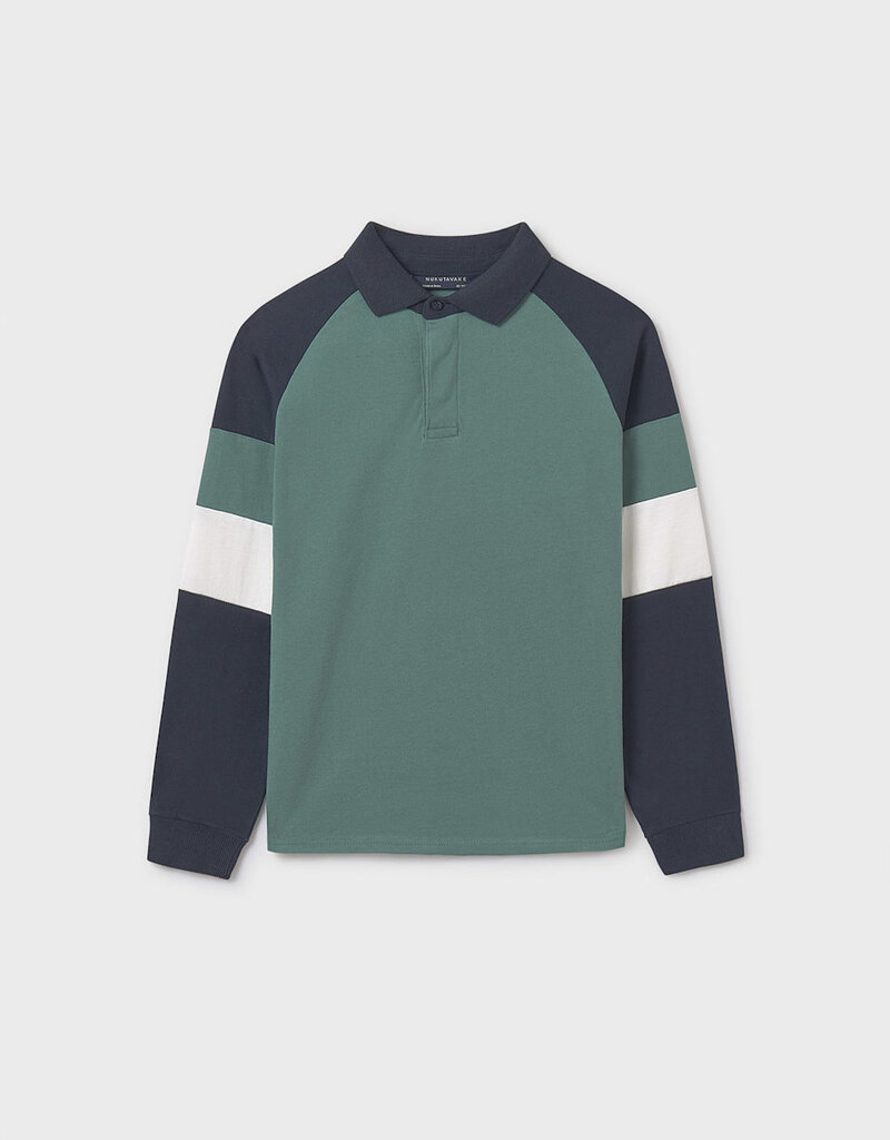 Mayoral L/S Polo Pine Multi