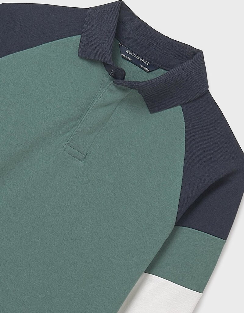 Mayoral L/S Polo Pine Multi