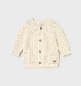 Mayoral Infant Cream Cardigan