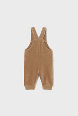 Mayoral Toffee Puppy Corduroy Overalls