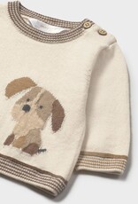 Mayoral Tan Sweater w/Puppy