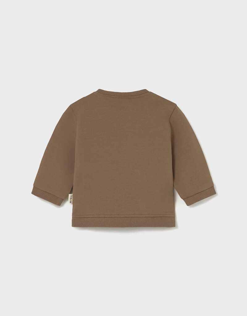 Mayoral Brown Pullover w/Puppy Applique