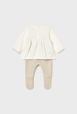 Mayoral Knit Top w/Rose Legging