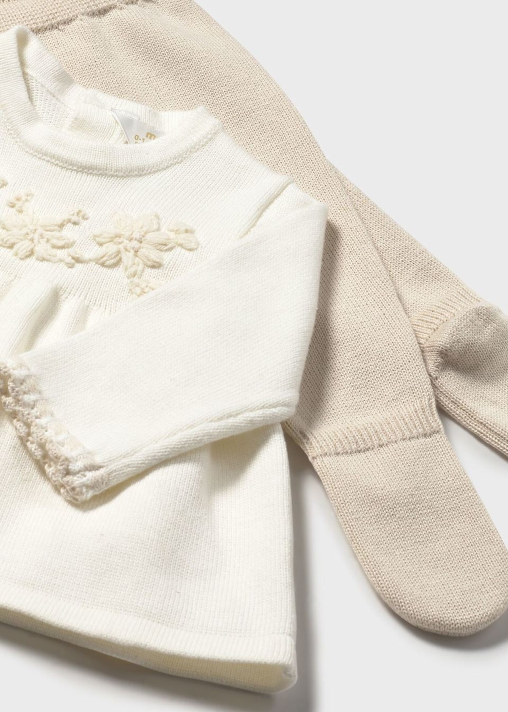 Mayoral Knit Top w/Rose Legging