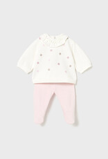 Mayoral Baby Rose Top Leggings Set
