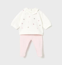 Mayoral Baby Rose Top Leggings Set