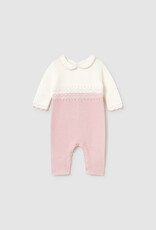 Mayoral Crystal Pink Tricot Romper