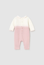 Mayoral Crystal Pink Tricot Romper