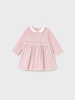 Mayoral Crystal Pink Knit Dress