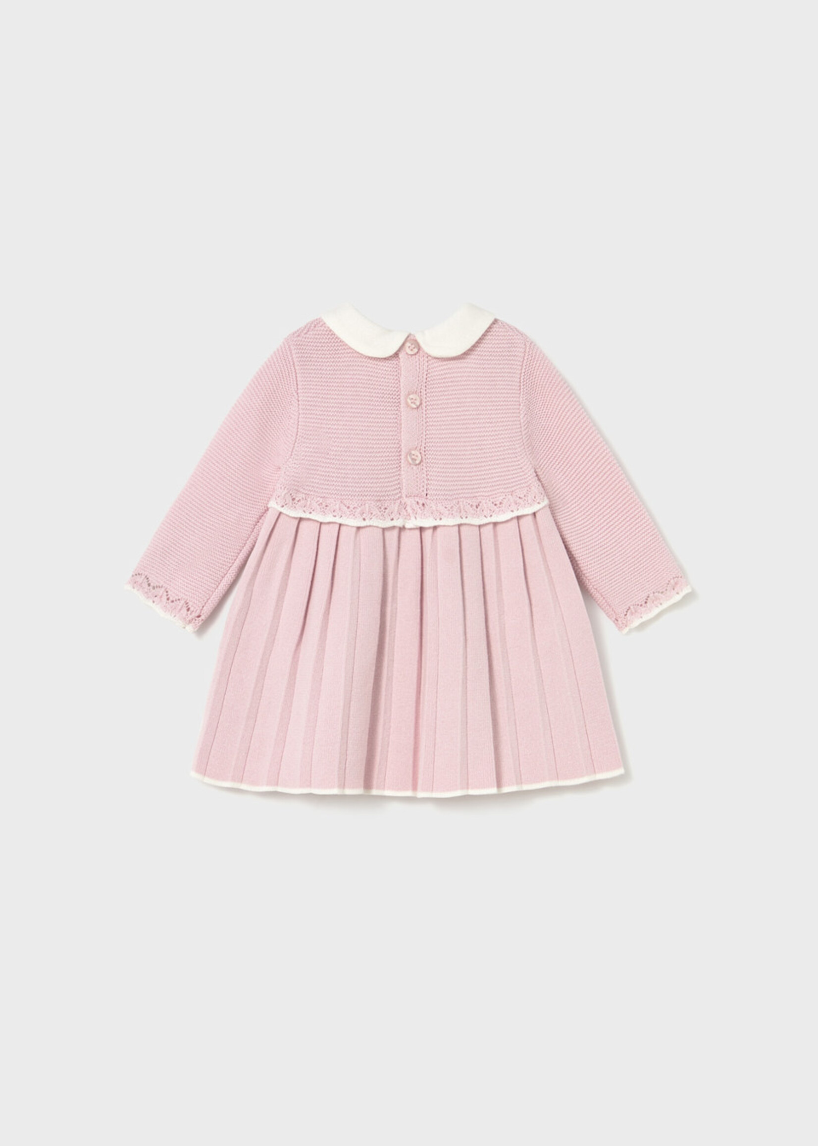 Mayoral Crystal Pink Knit Dress
