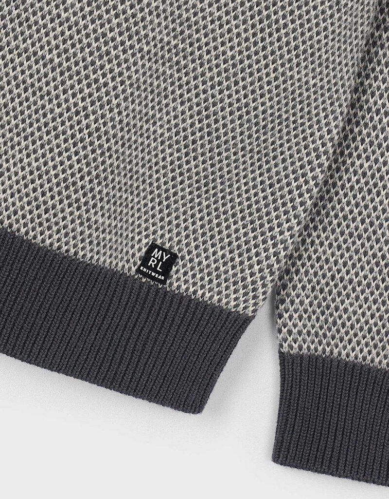 Mayoral Blackboard Textured Sweater