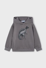 Mayoral Dino Emboss Hooded Pullover