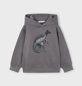 Mayoral Dino Emboss Hooded Pullover