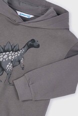 Mayoral Dino Emboss Hooded Pullover