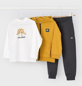 Mayoral Printed 3pc Tracksuit Mustard