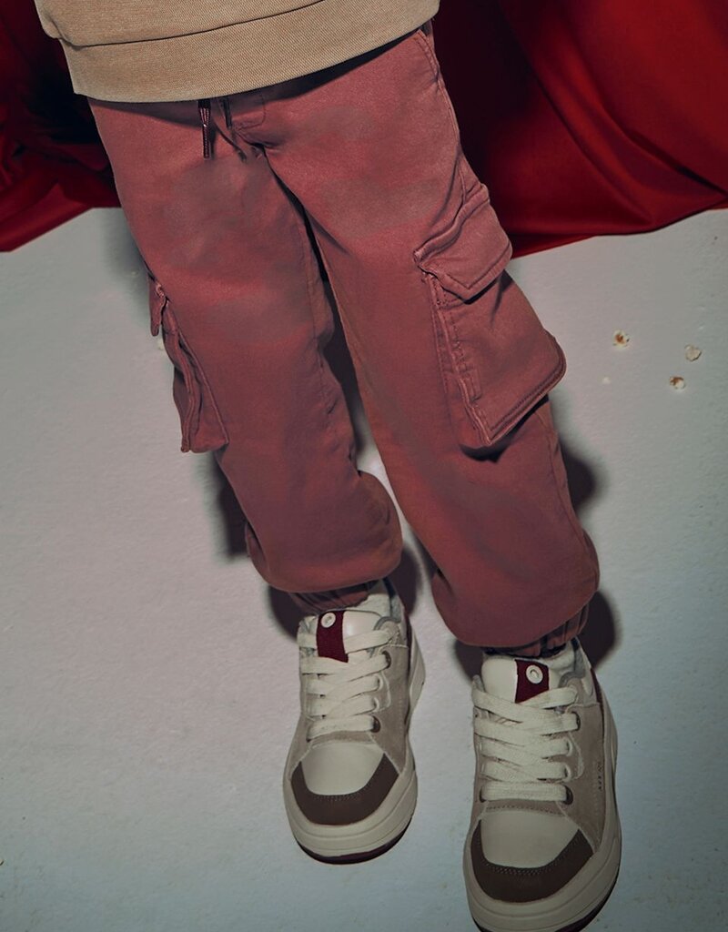 Mayoral Soft Cargo Pants Eggplant