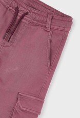 Mayoral Soft Cargo Pants Eggplant