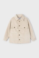 Mayoral Cream Corduroy Overshirt