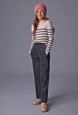 Mayoral Girls Corduroy Wide Leg Pants Navy