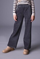 Mayoral Girls Corduroy Wide Leg Pants Navy