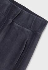 Mayoral Girls Corduroy Wide Leg Pants Navy