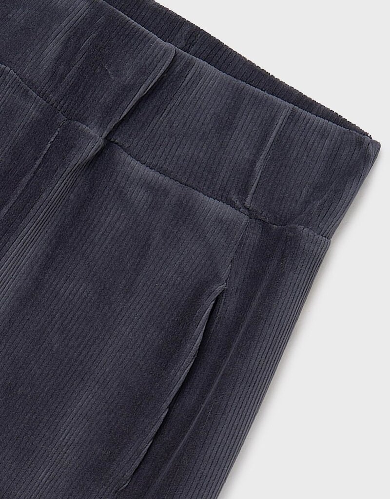 Mayoral Girls Corduroy Wide Leg Pants Navy