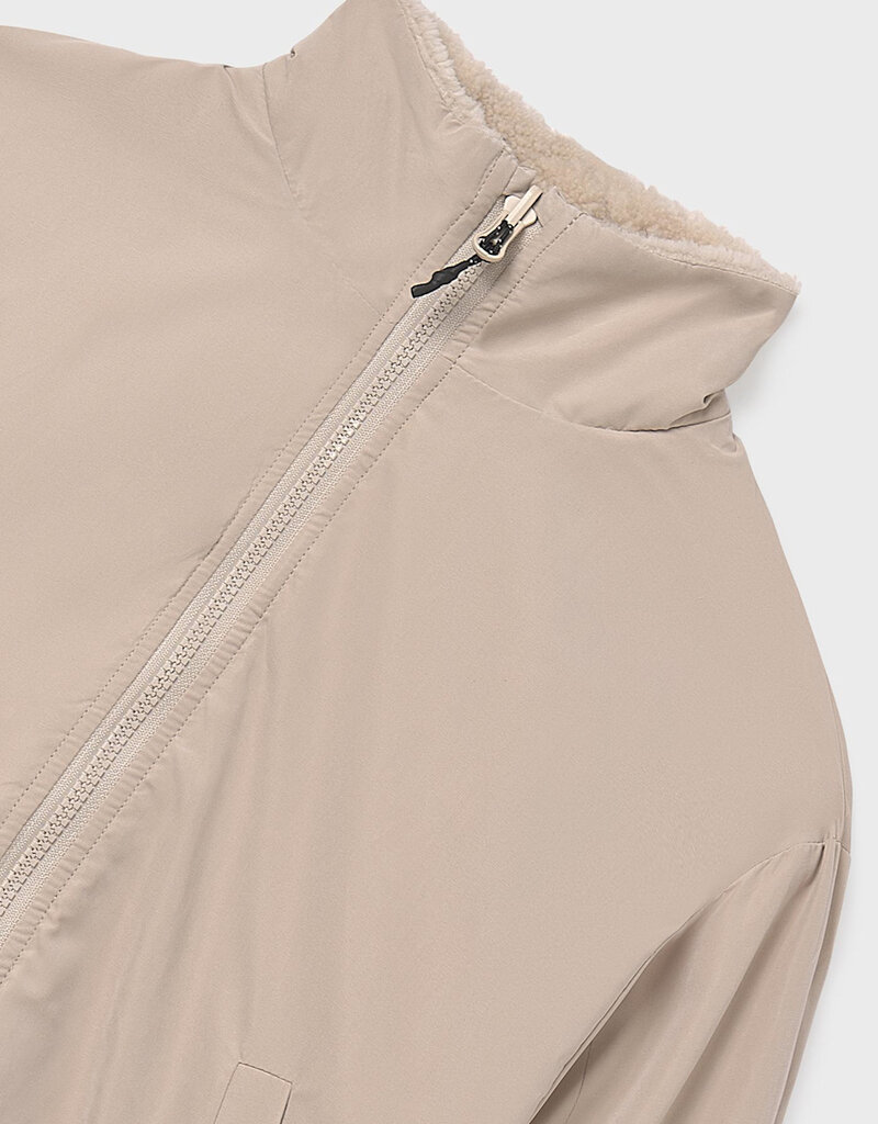 Mayoral Sherpa Sand Reversable Coat