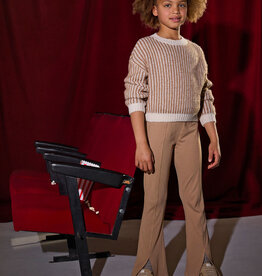 Mayoral Camel Striped Sweater