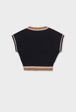 Mayoral Knit Vest Black