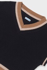 Mayoral Knit Vest Black