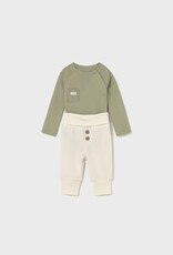 Mayoral Sage Top w/Cream Pant Set