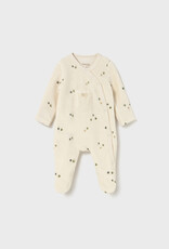 Mayoral Velour Cream Sage Footie